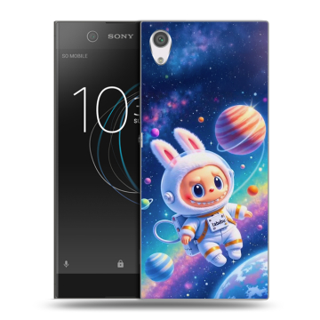 Силиконовый чехол на Sony Xperia XA1 с принтом Labubu Лабубу