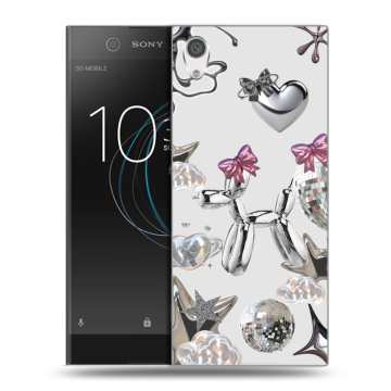 Силиконовый чехол на Sony Xperia XA1 с принтом Y2K