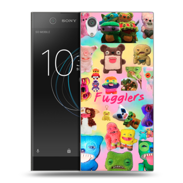Силиконовый чехол на Sony Xperia XA1 с принтом Флагер Fuggler Силиконовый чехол на Sony Xperia XA1 с принтом Флагер Fuggler