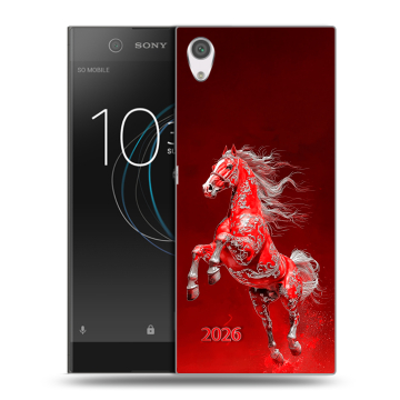 Силиконовый чехол на Sony Xperia XA1 с принтом Новый год Силиконовый чехол на Sony Xperia XA1 с принтом Новый год