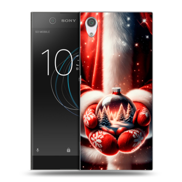 Силиконовый чехол на Sony Xperia XA1 с принтом Новый год Силиконовый чехол на Sony Xperia XA1 с принтом Новый год