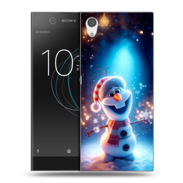 Силиконовый чехол на Sony Xperia XA1 с принтом Новый год Силиконовый чехол на Sony Xperia XA1 с принтом Новый год