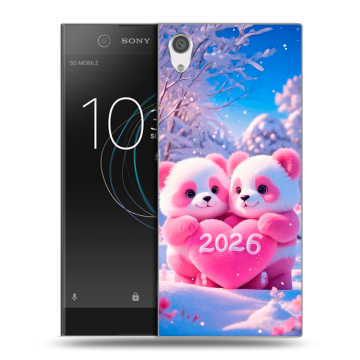 Силиконовый чехол на Sony Xperia XA1 с принтом Новый год Силиконовый чехол на Sony Xperia XA1 с принтом Новый год