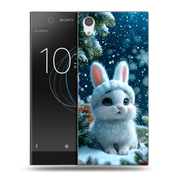 Силиконовый чехол на Sony Xperia XA1 с принтом Новый год Силиконовый чехол на Sony Xperia XA1 с принтом Новый год