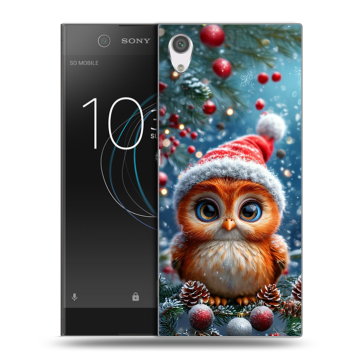 Силиконовый чехол на Sony Xperia XA1 с принтом Новый год Силиконовый чехол на Sony Xperia XA1 с принтом Новый год