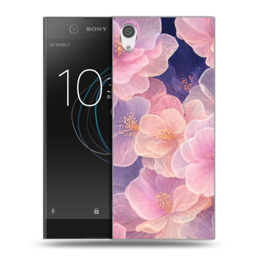 Силиконовый чехол на Sony Xperia XA1 с принтом женский Силиконовый чехол на Sony Xperia XA1 с принтом женский