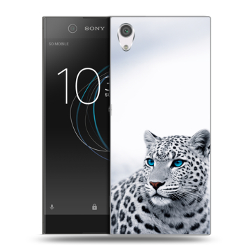Силиконовый чехол на Sony Xperia XA1 с принтом женский