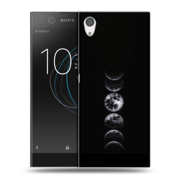 Силиконовый чехол на Sony Xperia XA1 с принтом женский