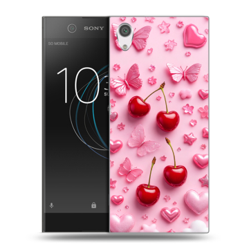 Силиконовый чехол на Sony Xperia XA1 с принтом для девочек