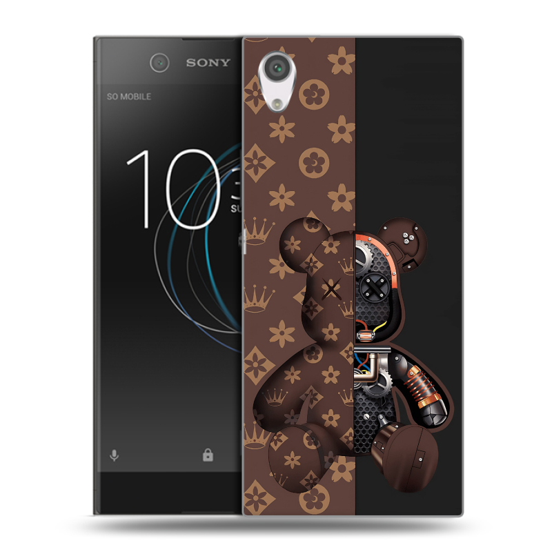 Силиконовый чехол на Sony Xperia XA1 с принтом Луи робот Силиконовый чехол на Sony Xperia XA1 с принтом Луи робот