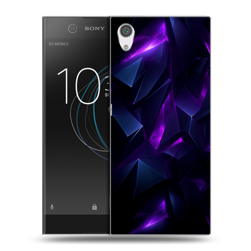 Силиконовый чехол на Sony Xperia XA1 с принтом Абстракиция Силиконовый чехол на Sony Xperia XA1 с принтом Абстракиция