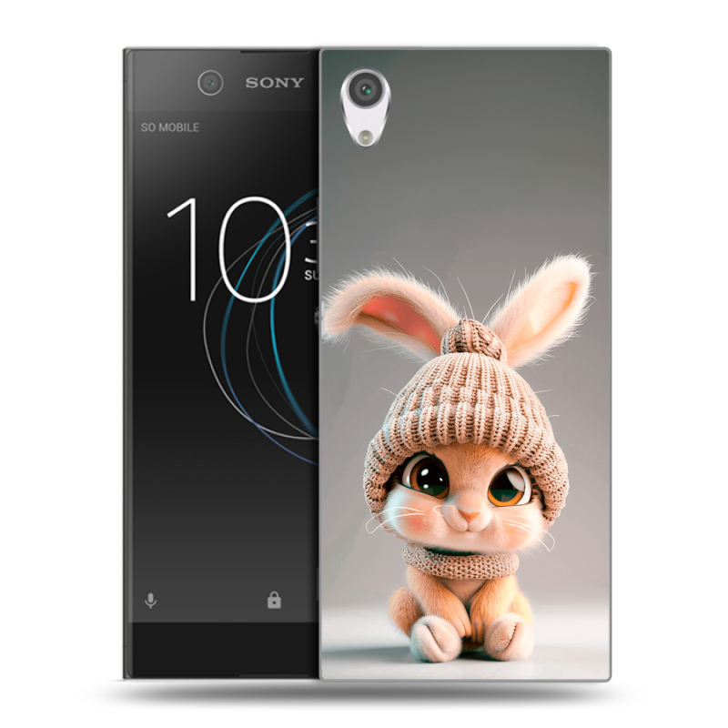 Силиконовый чехол на Sony Xperia XA1 с принтом Кролик Силиконовый чехол на Sony Xperia XA1 с принтом Кролик