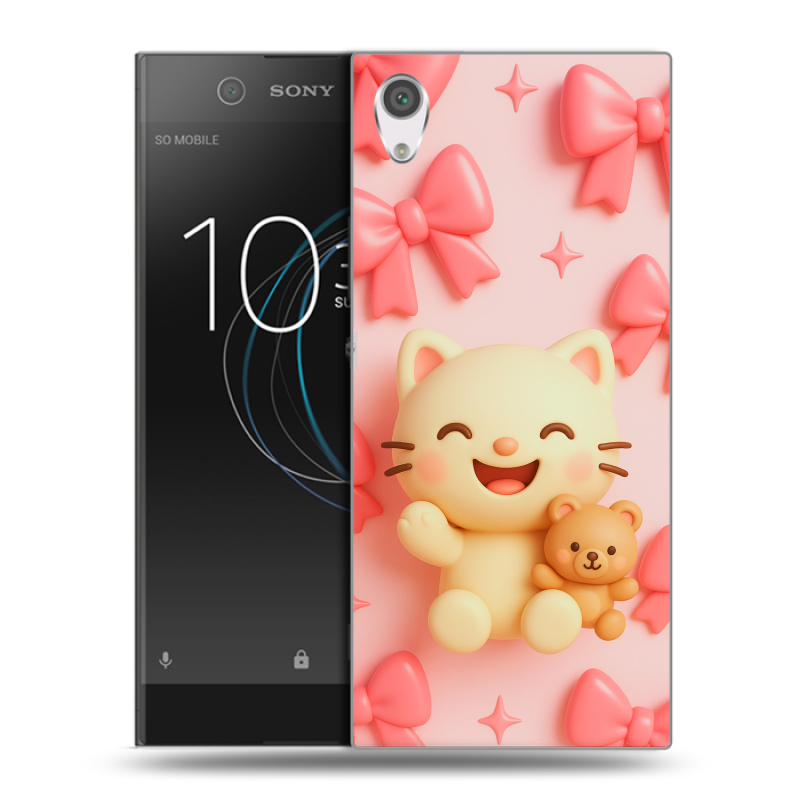 Силиконовый чехол на Sony Xperia XA1 с принтом для девочек Силиконовый чехол на Sony Xperia XA1 с принтом для девочек
