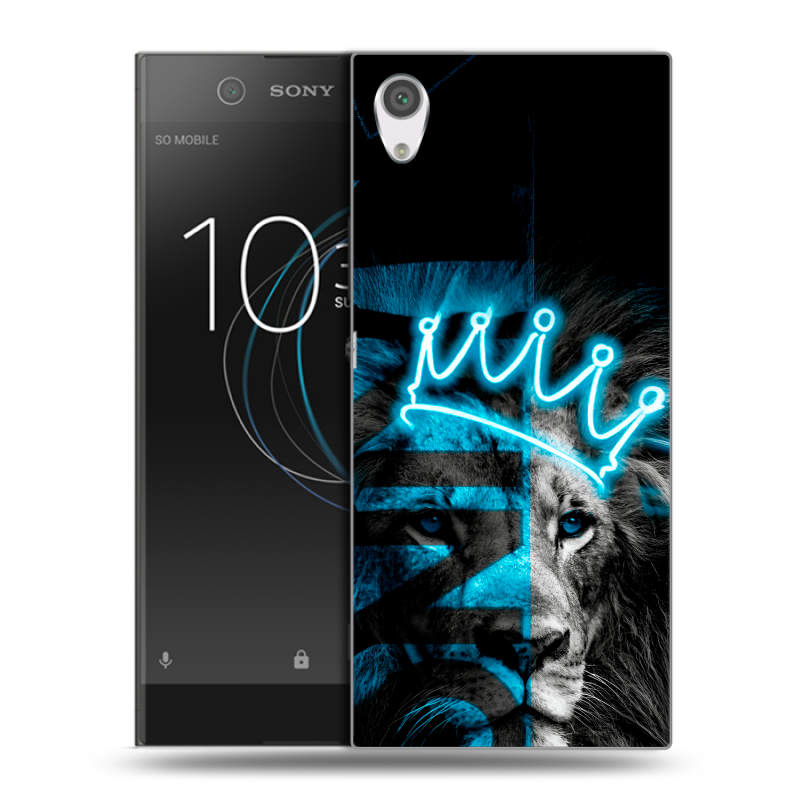 Силиконовый чехол на Sony Xperia XA1 с принтом Король лев Силиконовый чехол на Sony Xperia XA1 с принтом Король лев