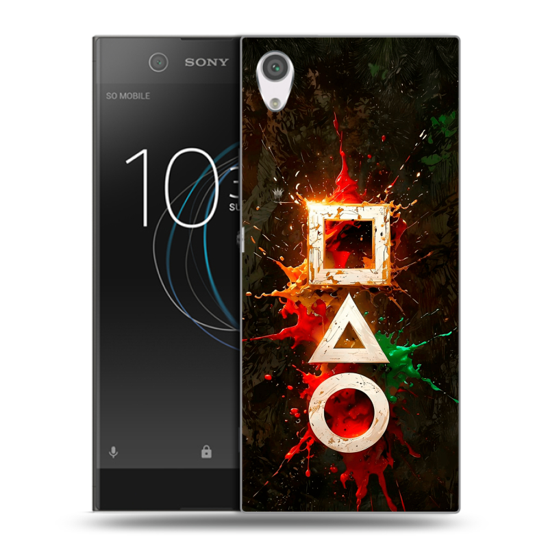 Силиконовый чехол на Sony Xperia XA1 с принтом Squid Game Игра кальмара Силиконовый чехол на Sony Xperia XA1 с принтом Squid Game Игра кальмара