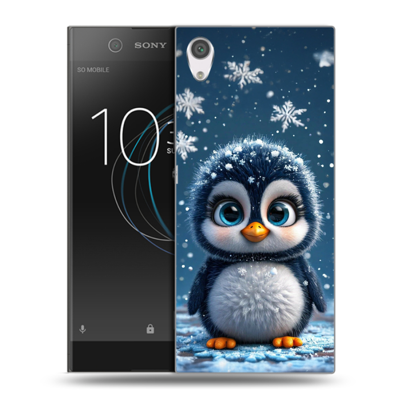 Силиконовый чехол на Sony Xperia XA1 с принтом Новый год Силиконовый чехол на Sony Xperia XA1 с принтом Новый год
