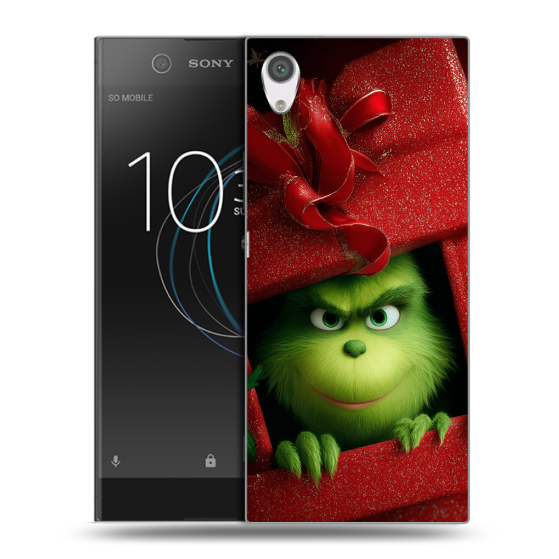 Силиконовый чехол на Sony Xperia XA1 с принтом Новый год Силиконовый чехол на Sony Xperia XA1 с принтом Новый год