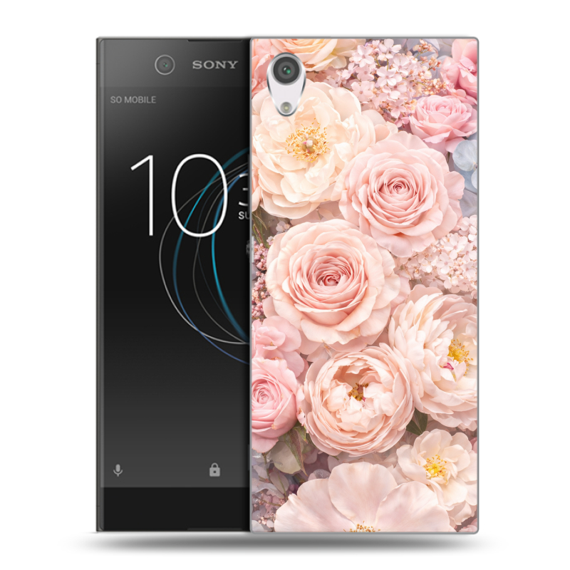 Силиконовый чехол на Sony Xperia XA1 с принтом женский Силиконовый чехол на Sony Xperia XA1 с принтом женский