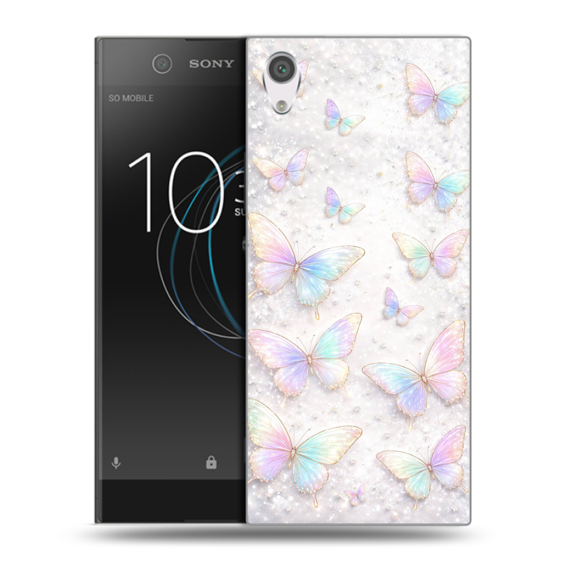 Силиконовый чехол на Sony Xperia XA1 с принтом женский Силиконовый чехол на Sony Xperia XA1 с принтом женский