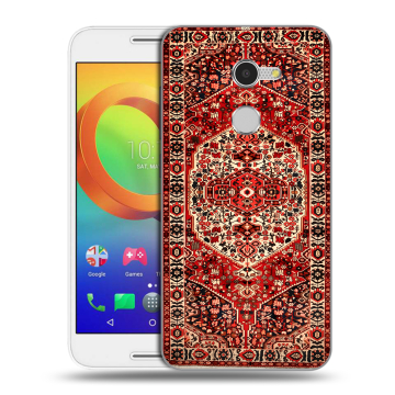 Силиконовый чехол на Alcatel A3 с принтом Ковер