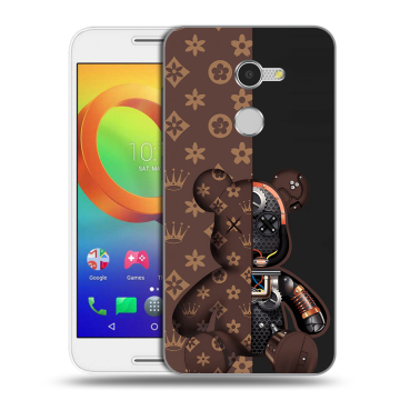 Силиконовый чехол на Alcatel A3 с принтом Луи робот Силиконовый чехол на Alcatel A3 с принтом Луи робот