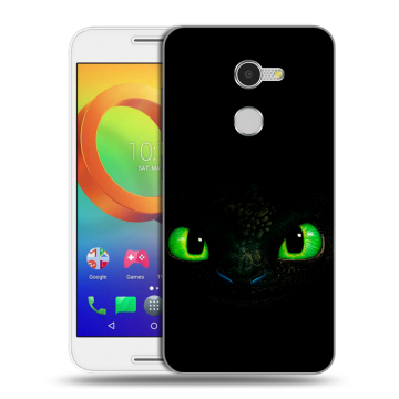 Силиконовый чехол на Alcatel A3 с принтом Как приручить дракона Силиконовый чехол на Alcatel A3 с принтом Как приручить дракона