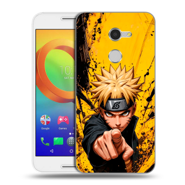 Силиконовый чехол на Alcatel A3 с принтом Naruto Наруто Силиконовый чехол на Alcatel A3 с принтом Naruto Наруто