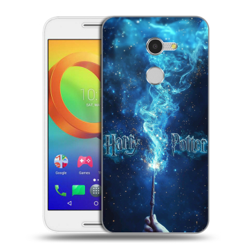 Силиконовый чехол на Alcatel A3 с принтом Harry Potter Гарри Поттер Силиконовый чехол на Alcatel A3 с принтом Harry Potter Гарри Поттер