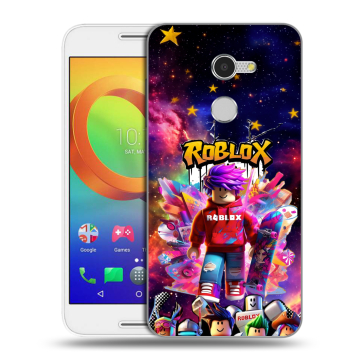 Силиконовый чехол на Alcatel A3 с принтом Roblox Роблокс Силиконовый чехол на Alcatel A3 с принтом Roblox Роблокс