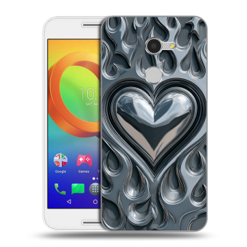 Силиконовый чехол на Alcatel A3 с принтом Y2K Силиконовый чехол на Alcatel A3 с принтом Y2K