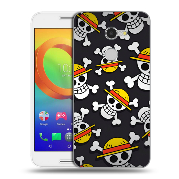 Силиконовый чехол на Alcatel A3 с принтом One Piece Ван Пис