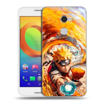 Силиконовый чехол на Alcatel A3 с принтом Аниме Наруто Naruto Силиконовый чехол на Alcatel A3 с принтом Аниме Наруто Naruto