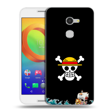 Силиконовый чехол на Alcatel A3 с принтом One Piece Ван Пис Силиконовый чехол на Alcatel A3 с принтом One Piece Ван Пис