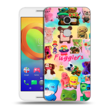 Силиконовый чехол на Alcatel A3 с принтом Флагер Fuggler