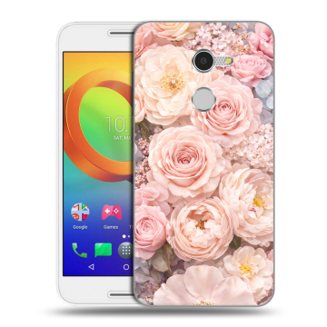 Силиконовый чехол на Alcatel A3 с принтом женский Силиконовый чехол на Alcatel A3 с принтом женский