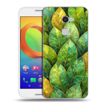 Силиконовый чехол на Alcatel A3 с принтом женский Силиконовый чехол на Alcatel A3 с принтом женский