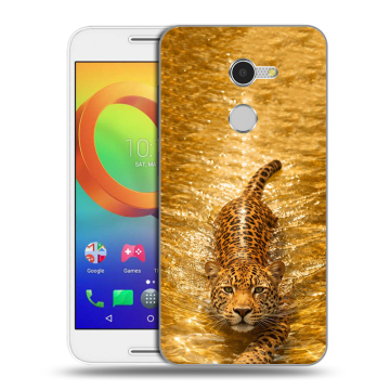 Силиконовый чехол на Alcatel A3 с принтом женский Силиконовый чехол на Alcatel A3 с принтом женский