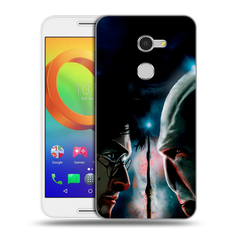 Силиконовый чехол на Alcatel A3 с принтом Гарри Поттер Harry Potter Силиконовый чехол на Alcatel A3 с принтом Гарри Поттер Harry Potter