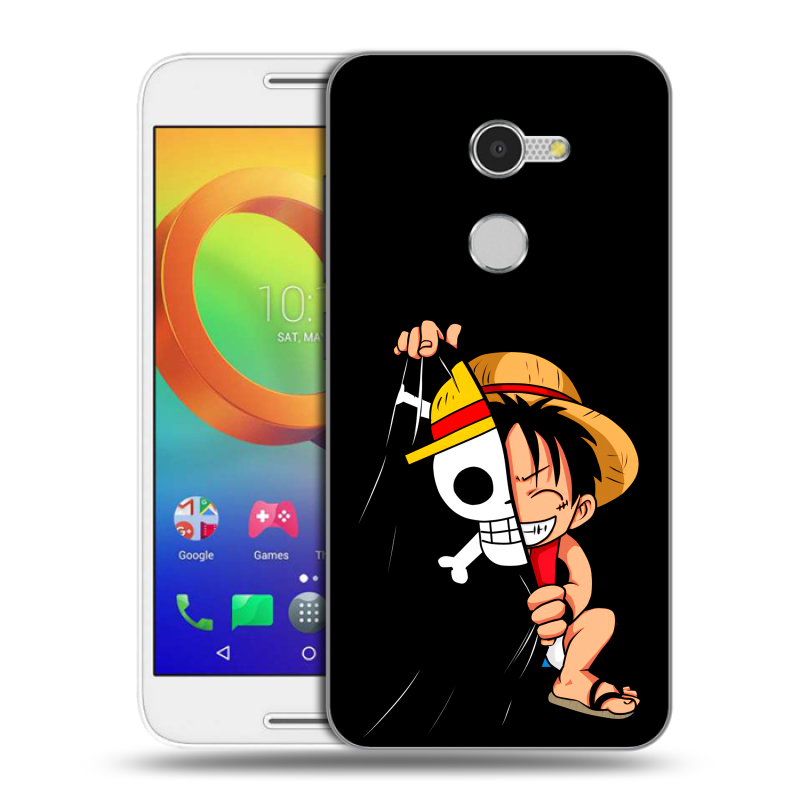 Силиконовый чехол на Alcatel A3 с принтом One Piece Ван Пис Силиконовый чехол на Alcatel A3 с принтом One Piece Ван Пис