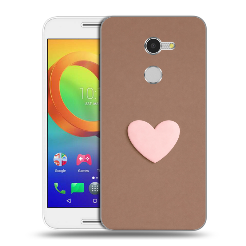 Силиконовый чехол на Alcatel A3 с принтом женский Силиконовый чехол на Alcatel A3 с принтом женский