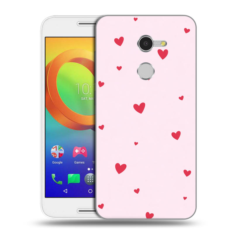 Силиконовый чехол на Alcatel A3 с принтом для девочек Силиконовый чехол на Alcatel A3 с принтом для девочек