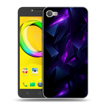 Силиконовый чехол на Alcatel A5 LED с принтом Абстракиция