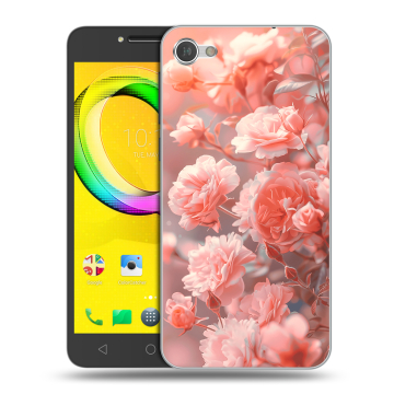 Силиконовый чехол на Alcatel A5 LED с принтом Розы цветы Силиконовый чехол на Alcatel A5 LED с принтом Розы цветы