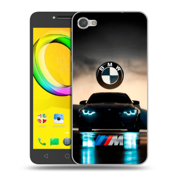 Силиконовый чехол на Alcatel A5 LED с принтом БМВ BMW