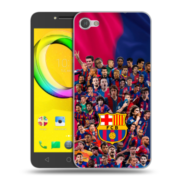 Силиконовый чехол на Alcatel A5 LED с принтом Барселона Barcelona
