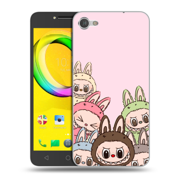 Силиконовый чехол на Alcatel A5 LED с принтом Лабубу Силиконовый чехол на Alcatel A5 LED с принтом Лабубу