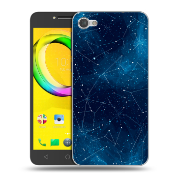 Силиконовый чехол на Alcatel A5 LED с принтом Космос звезды Силиконовый чехол на Alcatel A5 LED с принтом Космос звезды