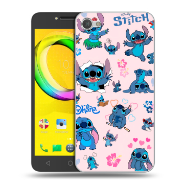 Силиконовый чехол на Alcatel A5 LED с принтом Лило и Стич Силиконовый чехол на Alcatel A5 LED с принтом Лило и Стич
