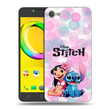 Силиконовый чехол на Alcatel A5 LED с принтом Лило и Стич Силиконовый чехол на Alcatel A5 LED с принтом Лило и Стич