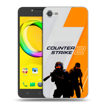 Силиконовый чехол на Alcatel A5 LED с принтом Counter Strike Силиконовый чехол на Alcatel A5 LED с принтом Counter Strike